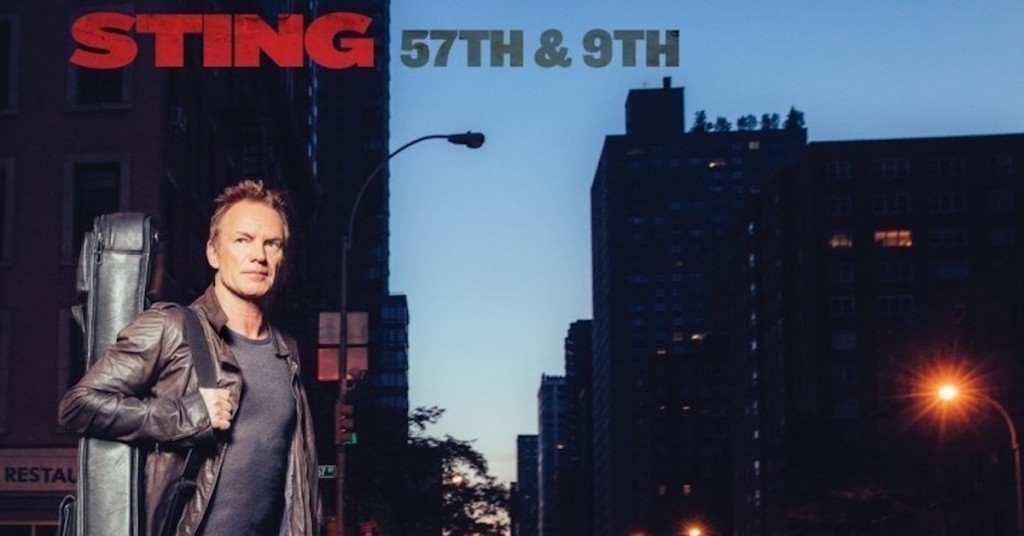 Sting's New Album, 57th & 9th, To Be Released November 11 On A&M/Interscope Records (PRNewsFoto/A&M/Interscope Records)