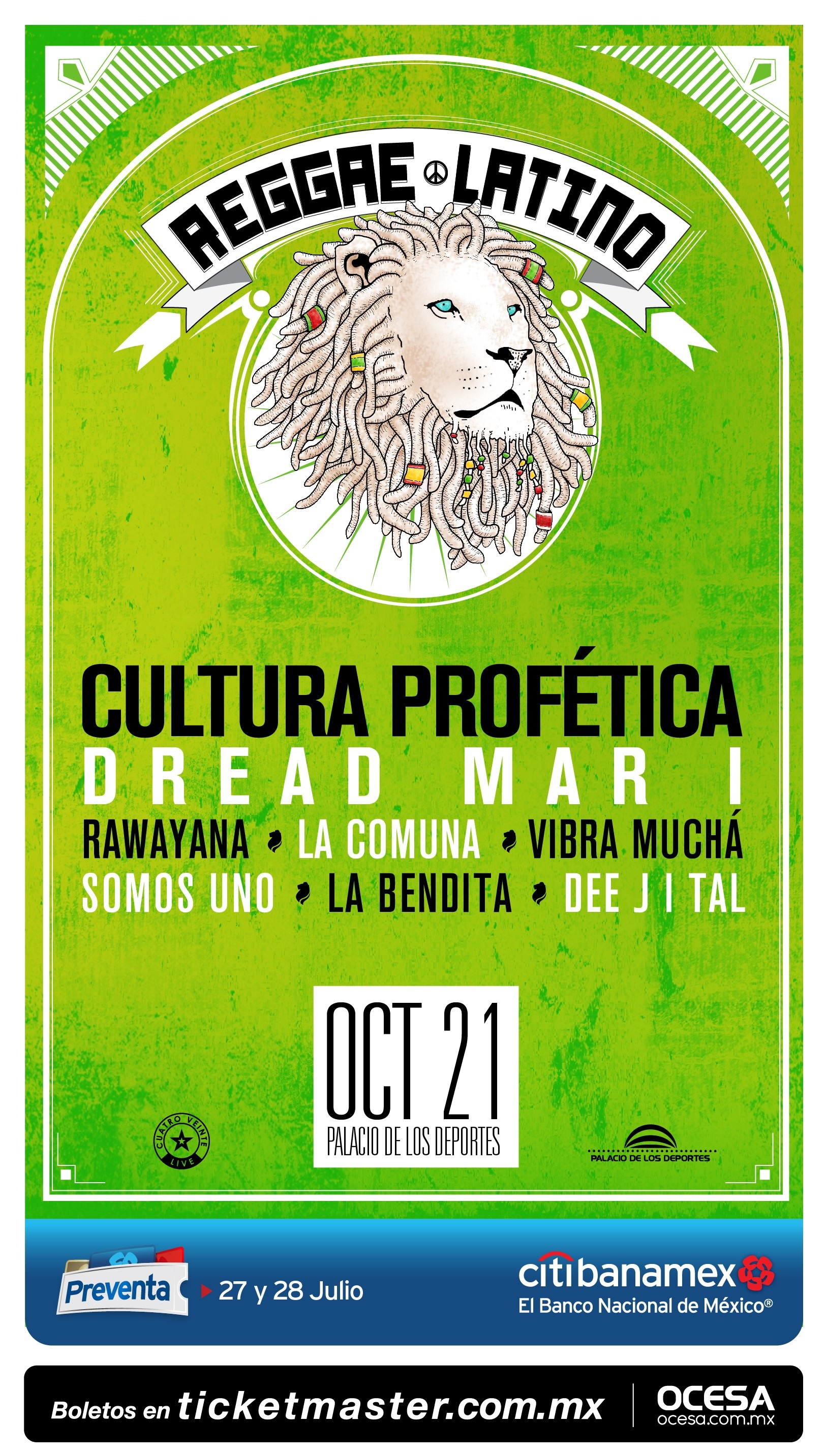 Flyer Reggae Latino 2017