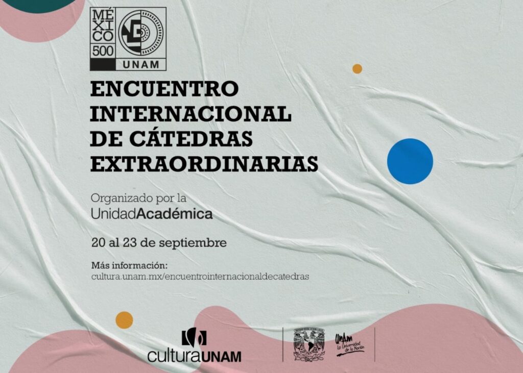Encuentro internacional de catedras extraordinarias
